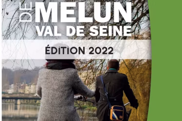 Une carte du réseau cyclable de Melun Val de Seine
