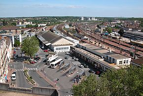 Travaux en gare de Melun