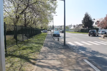 Vaux-le-Pénil : Une liaison douce avenue Général de Gaulle