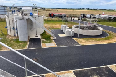 Montereau-sur-le-Jard : Fin de chantier pour la station d&rsquo;épuration