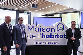La Maison de l&rsquo;habitat Melun Val de Seine officiellement ouverte !