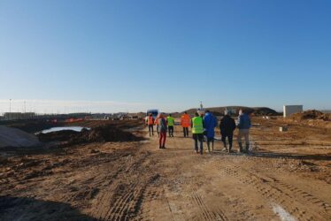 Plantation du premier arbre à la ZAC !
