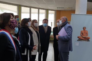 Visite ministérielle au collège Les Capucins de Melun