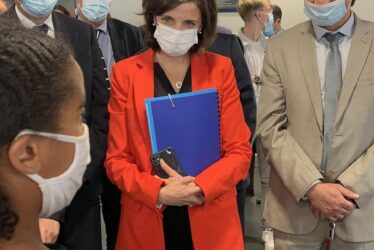 Visite officielle Cités éducatives au collège Elsa Triolet de Le Mée-sur-Seine